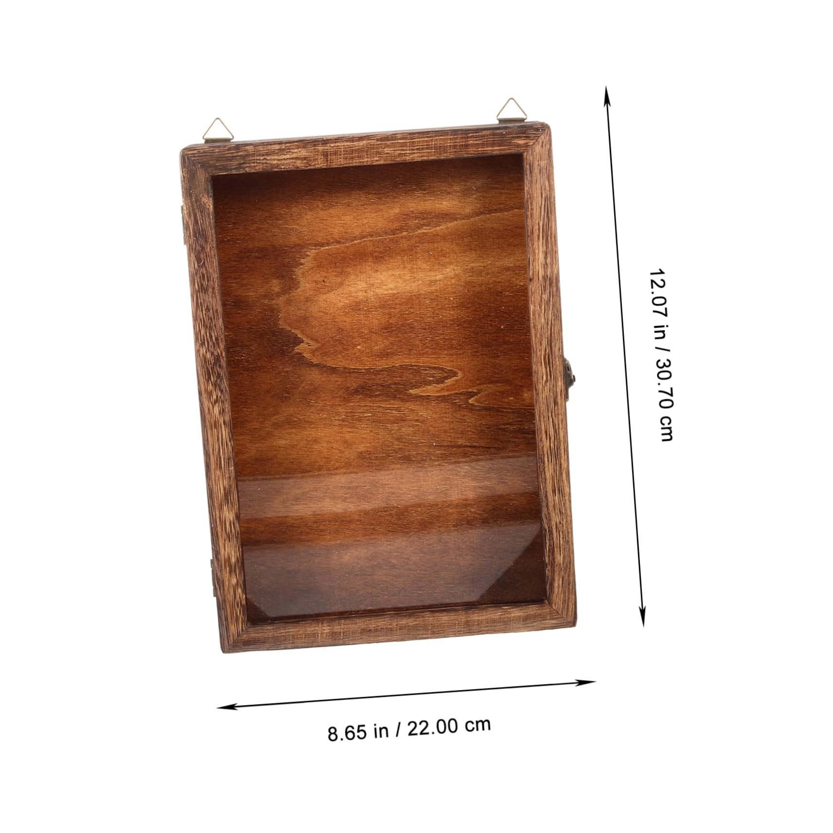 Amazon.co.jp: jojofuny 木製蝶標展示ケース 透明蓋付き ロック式 安定